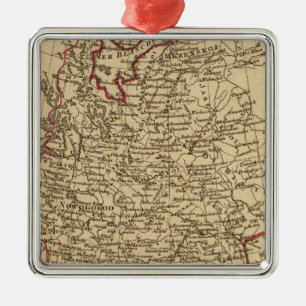 European Russia 2 Metal Tree Decoration