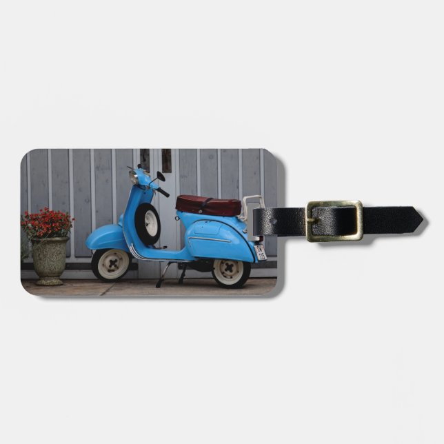 European Scooter - Luggage Tag (Front Horizontal)
