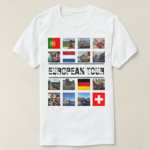 European Tour Customised T-Shirt
