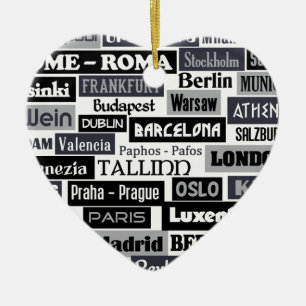 European Traveler custom ornament