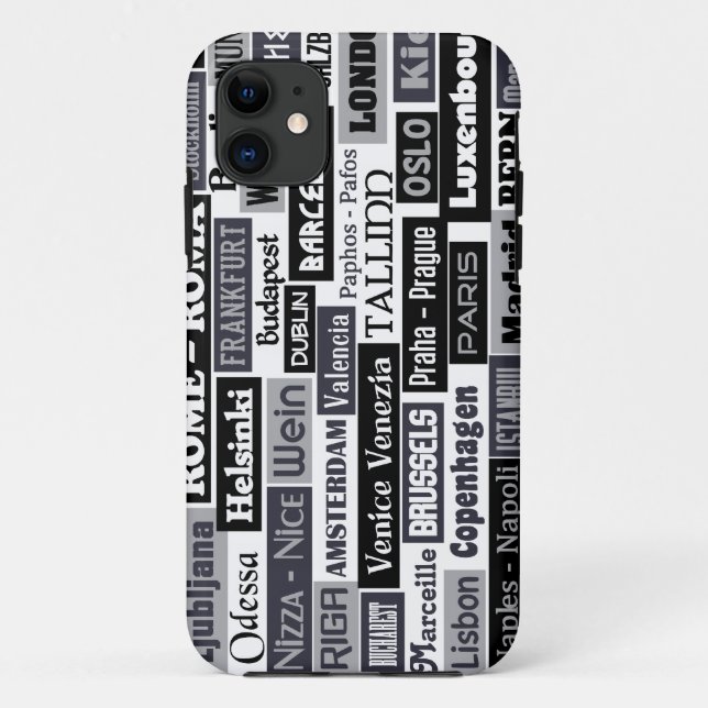 European Traveller iPhone case-mate Case (Back)