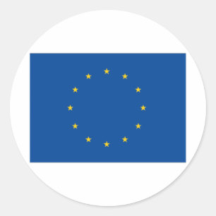 European Union Classic Round Sticker