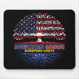 European Union EU Europe US American USA United Mouse Mat