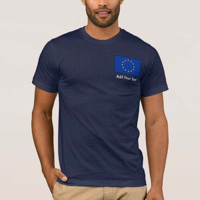 European Union - EU Flag T-Shirt (Front)
