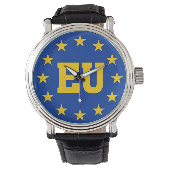 European Union, EU  Watch (Front)