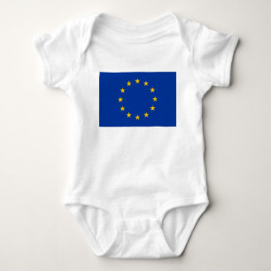 European Union Flag (EU) (Europe) Baby Bodysuit