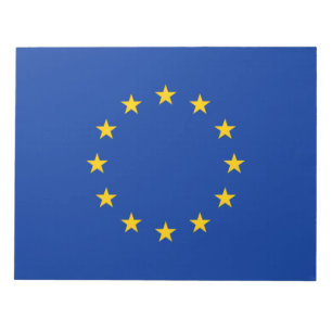European Union Flag (EU) (Europe) Notepad