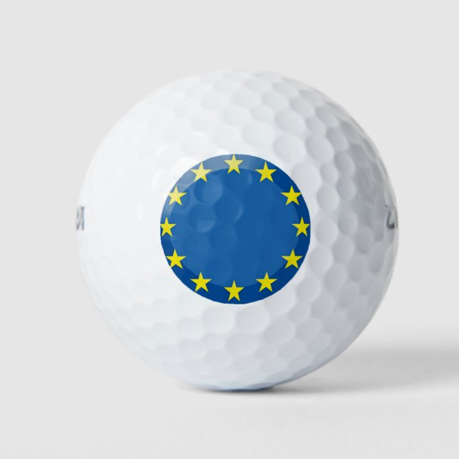 European Union flag Golf Balls (Front)