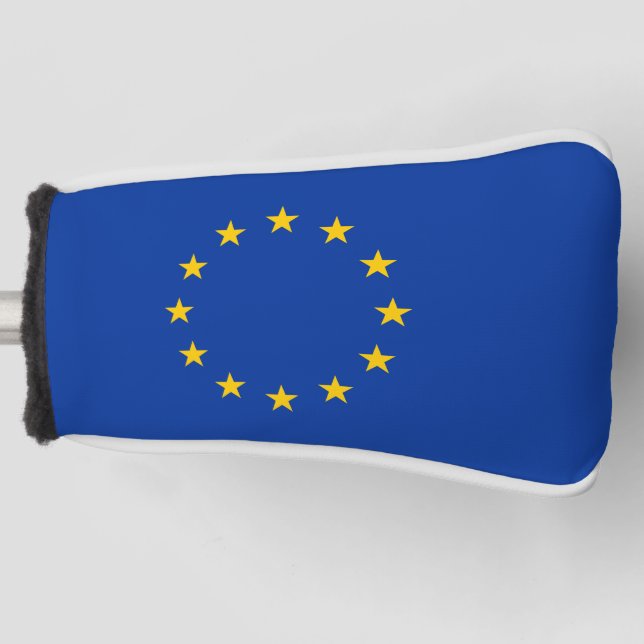 European Union flag Golf Head Cover (Front)