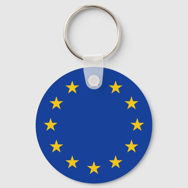 European Union flag Key Ring (Front)