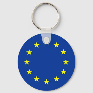 european union flag key ring