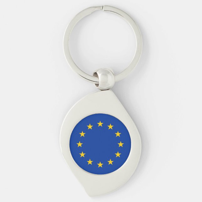 European Union Flag Key Ring (Front)