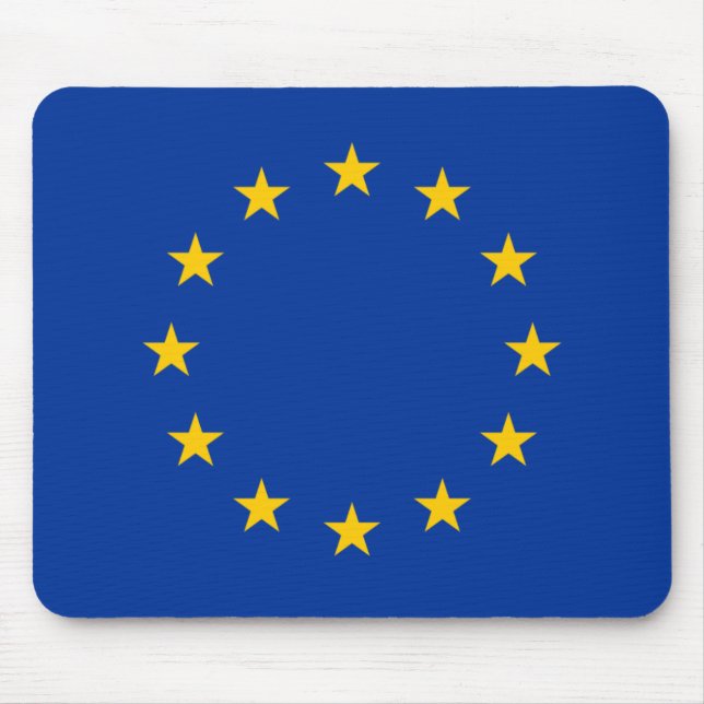 European Union Flag Mouse Mat (Front)