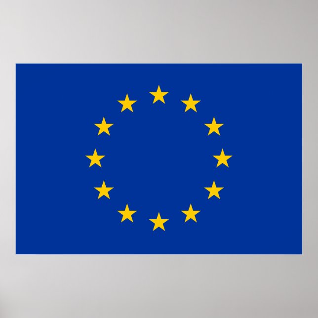 European Union flag Poster (Front)