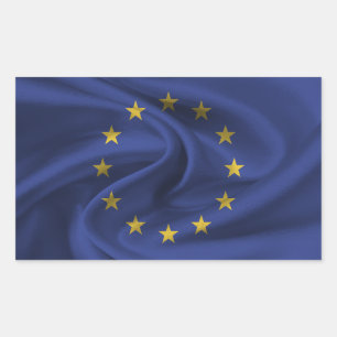 European Union Flag Rectangular Sticker
