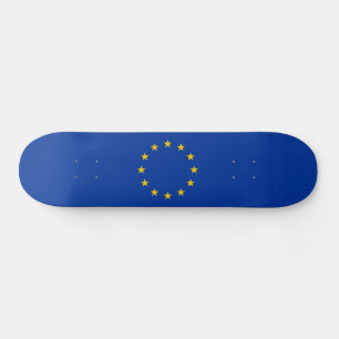 European Union Flag Skateboard