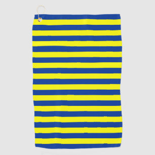 european union flag stripes pattern symbol blue ye golf towel