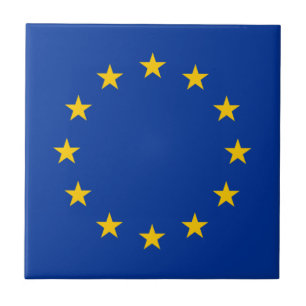 European Union Flag Tile