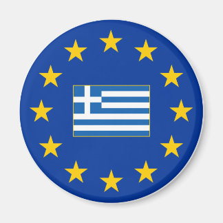 European Union Greece Magnet