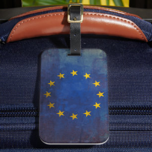 European Union Luggage Tag
