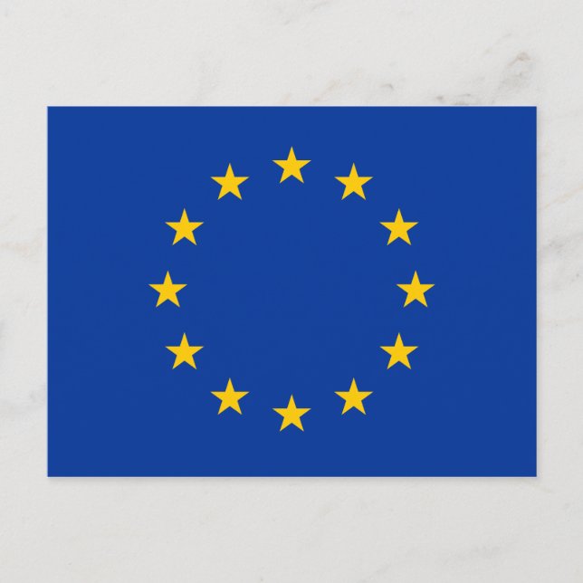 European Union Postcard (Front)