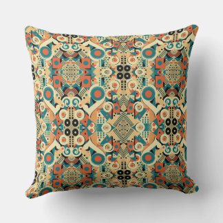 European Vintage Retro Art Deco Art Noveau Cushion