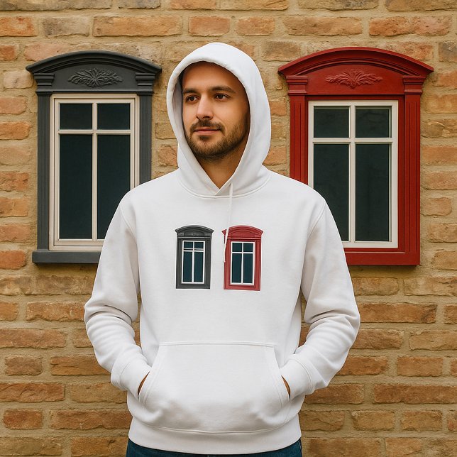 European Window Ornate Architectural Art Hoodie (Creator Uploaded)
