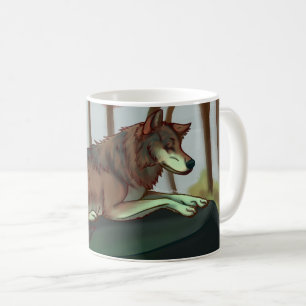 European Wolf Coffee Mug