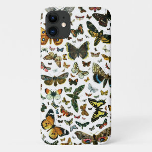 Europe's Best-Known Butterflies and Moths Collage iPhone 11 Case