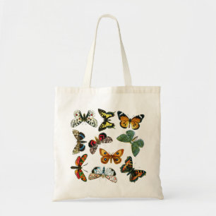 Europe's Best-Known Butterflies and Moths Collage Tote Bag