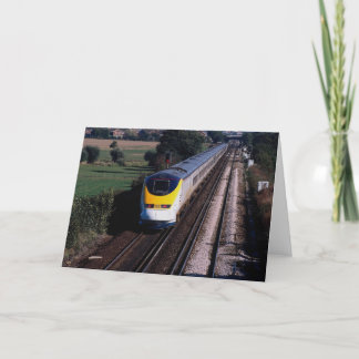 Eurostar passenger train card
