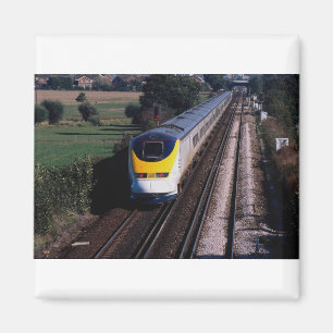 Eurostar passenger train magnet