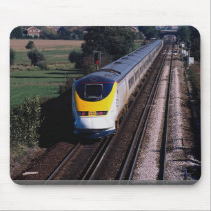 Eurostar passenger train mouse mat