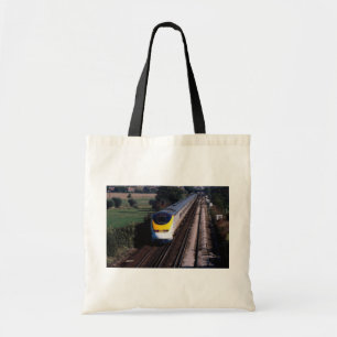 Eurostar passenger train tote bag