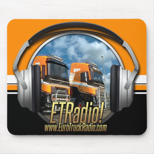 EuroTruck Radio Mousepad (Front)