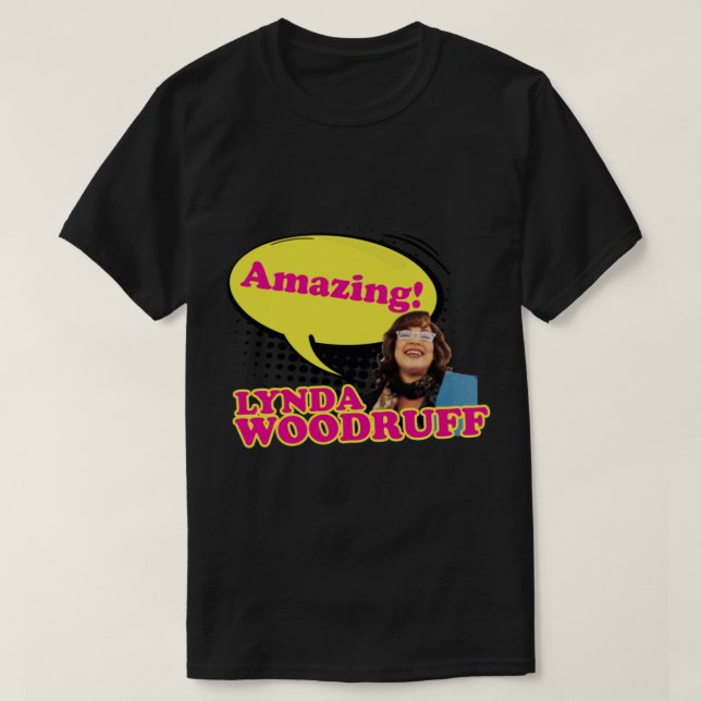 Eurovision Lynda Woodruff (Amazing!)   T-Shirt (Design Front)