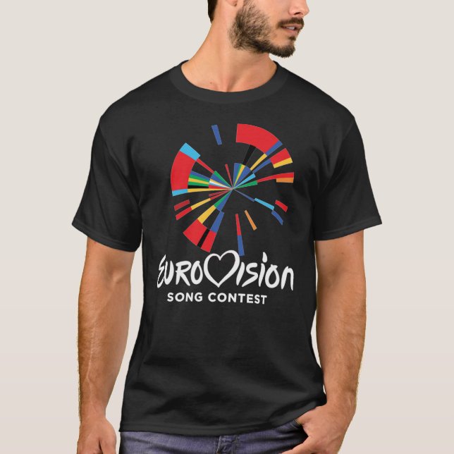 Eurovision Song Contest Classic Logo   T-Shirt (Front)