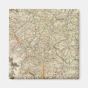 Eurupoe Postal Roads Magnet
