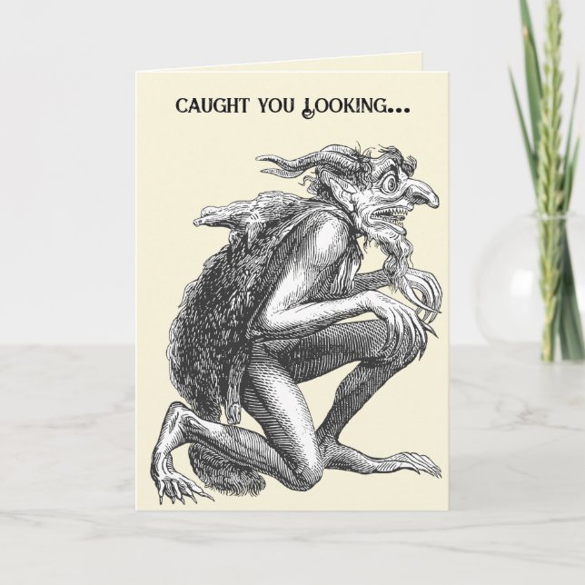 Eurynome Superior Demon Vector Illustration Card (Front)