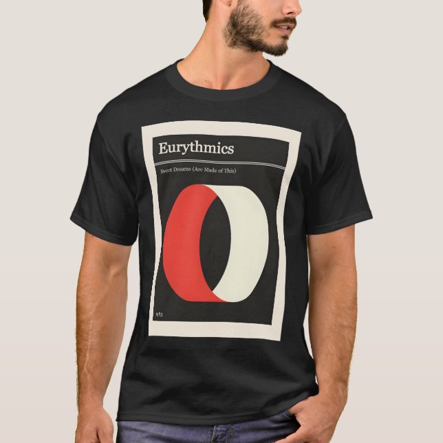 Eurythmics Retro Gig  T-Shirt (Front)