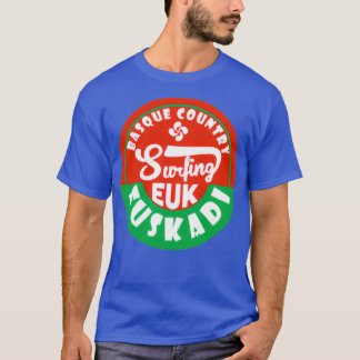 Euskadi Basque Country Surf Sticker T-Shirt