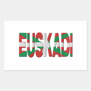 Euskadi - Basque flag Rectangular Sticker