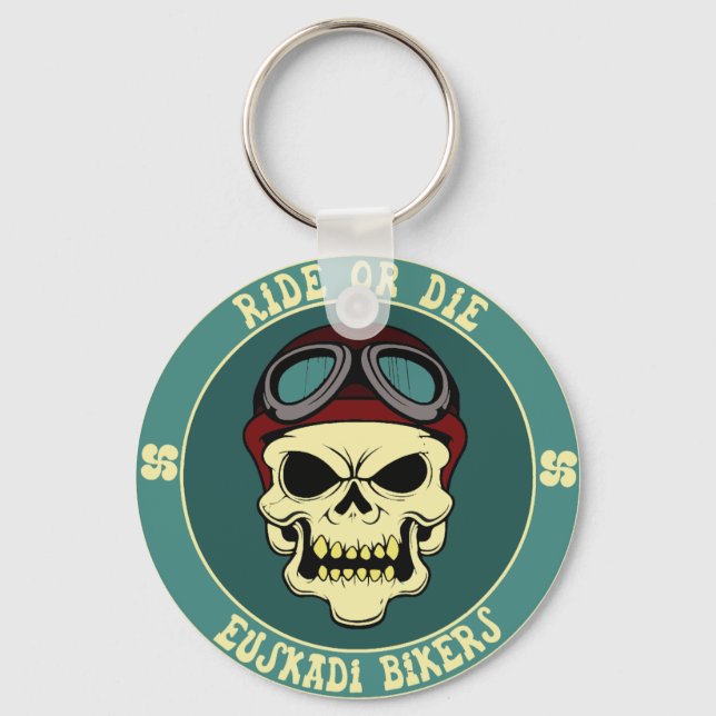 Euskadi bikers key ring (Front)