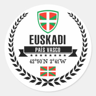 Euskadi Classic Round Sticker