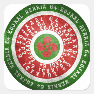 Euskadi Euskal Herria Square Sticker