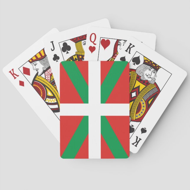 Euskadi Flag Playing Cards (Back)