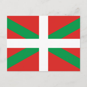Euskadi Flag Postcard