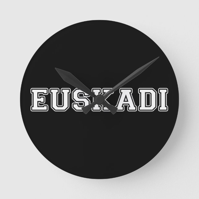 Euskadi Round Clock (Front)