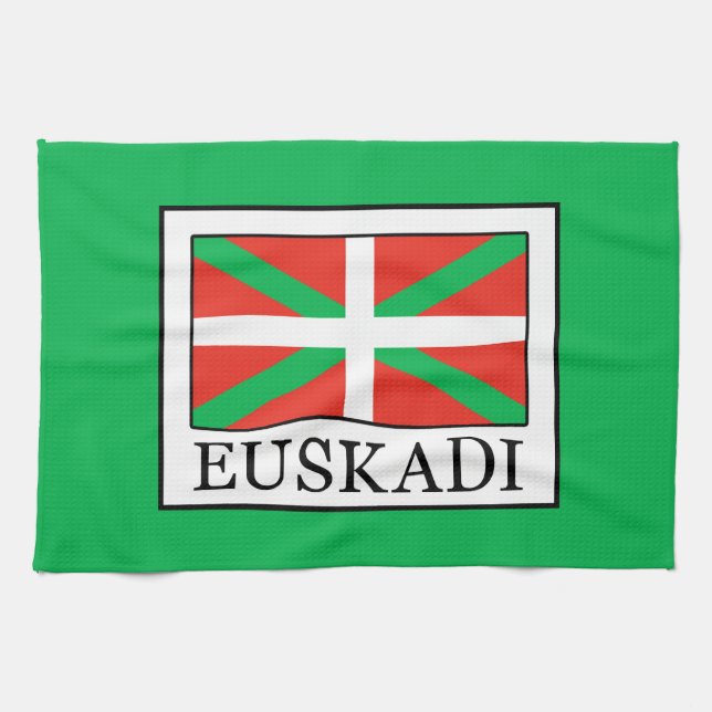 Euskadi Tea Towel (Horizontal)