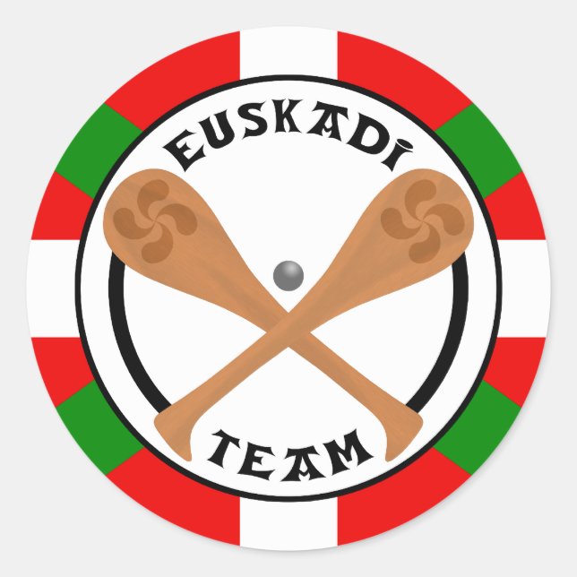 euskadi team sticker (Front)